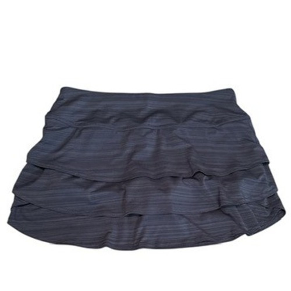 Athleta‎ Ruffle Athletic Performance Skort Size S Tennis Golf Activewear Blue
